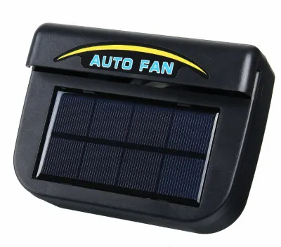 Auto Cool Fan aerokuleri (quyosh energiyasi bilan ishlaydigan avtomatik fan)