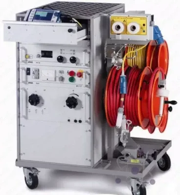 Kabel liniyalaridagi nosozliklarni aniqlash uchun mobil tizim (32 kV) Syscompact 3000