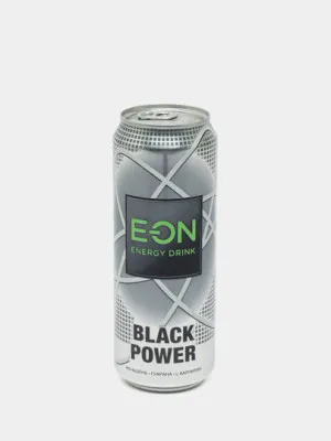 Напиток энергетический Еon Black Power, 450мл