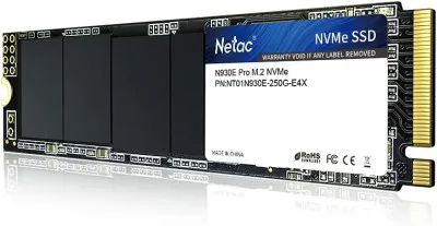 Внутренний накопитель Netac SSD gen3x4 256gb