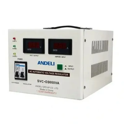 Stabilizator ANDELI SVC-D-3000VA 220V/110V