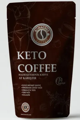 Кофе для похудения с коллагеном Keto Bonacres