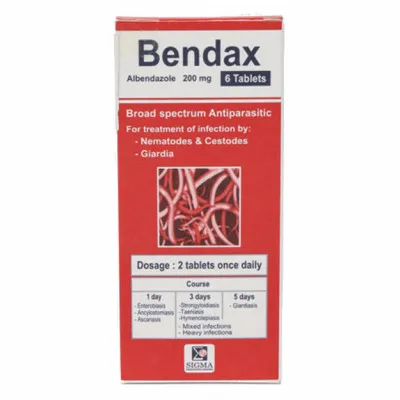Antiparazitik vosita Bendix 6 tabletka