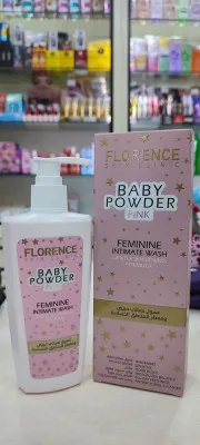 Ayollar uchun intim joylarni yuvish vositasi Florence Baby Powder Pink