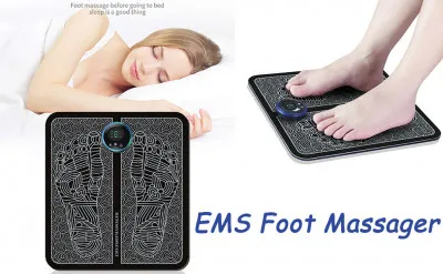 EMS Foot Massager oyoq mushaklari massajori