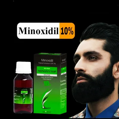 Minoxidil 10 foizlik soch soqol ostirish uchun