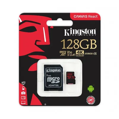 Xotira kartasi Kingston SDCR/128 GB