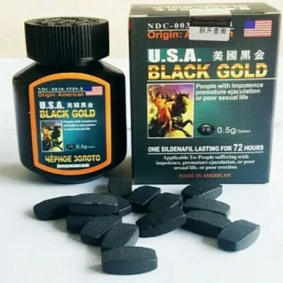 Натуральный БАД для мужчин Американское Черное золото ( USA Black Gold)
