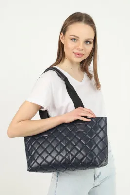 Женская сумка через плечо - тёмно-синий shk bag