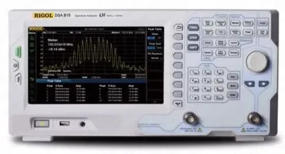 DSA875-TG kuzatuv generatorli spektr analizatori