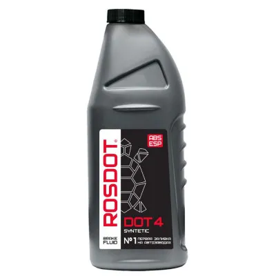 Жидкость тормозная ROSDOT 4  0,455кг