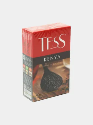Чай чёрный TESS, Кения, листовой, 100гр