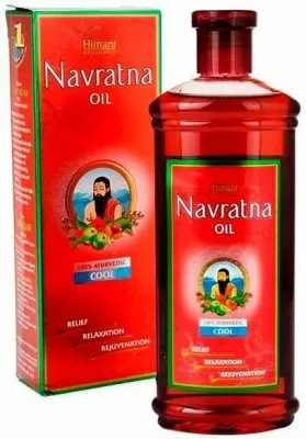 Масло от выпадения волос "Navratna oil"