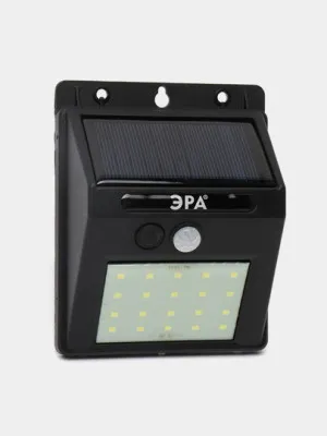 ERAFS064-04 ЭРА Фасадный свет.с датч.движ., на солн.батарее, 20 LED, 60Лм ЭРА