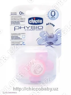 СОСКА ПУСТЫШКА CHICCO SOOTHER PH.COMFORT PINK SIL 0M+1PC