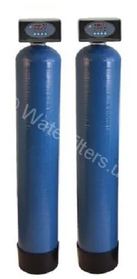 Колонна для умягчения и обезжелезивания воды AFM 1354 Duplex Dryden AQUA механическая фильтрация до 5 микрон и обезжелезивание
