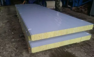 PTSMSK bazalt izolyatsiyasi bilan devor paneli - 120 mm