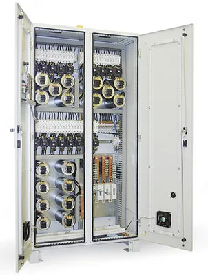 Конденсаторные установки с фильтрами гармоник КРМФ-0,4