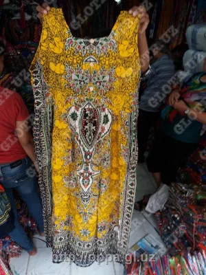 Штапельная платья №118. производство Индонезия
