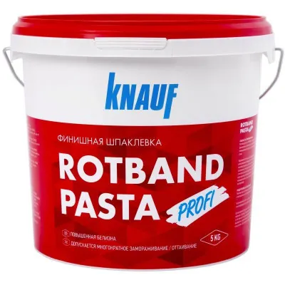 Шпаклевка финишная Knauf Ротбанд Паста Профи, 5 кг