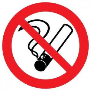 Наклейка «Запрещается курить» EKF PROxima