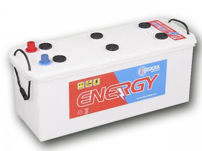 Стартерные батареи, белые 12V - ENERGY