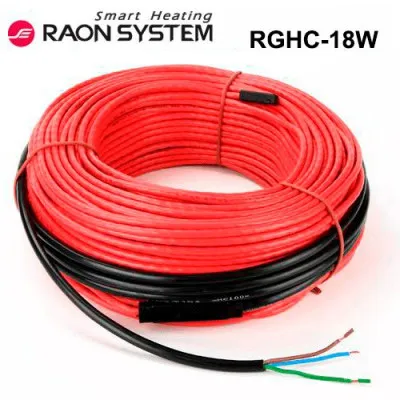 Нагревательный кабель Raon System RGHC-18W