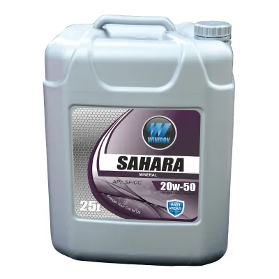 Моторное масло WINIRON SAHARA API: SF/CC 20W-50 25L