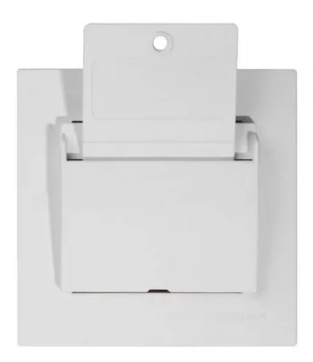 Карточный выключатель, с задержкой отключения, белый цвет Energy Saver