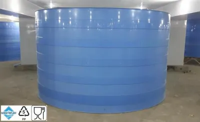 Эко-емкость из полипропилена для воды 20м3, 20 тонн, бочка