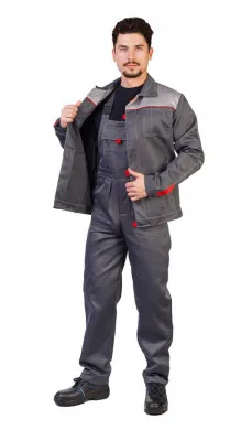 Спецодежда (куртка и комбинезон) из смесовой ткани
