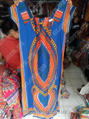 Штапельная платья №120. производство Индонезия