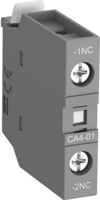 Вспомогат контакт блок CA4-01, 1НЗ, фронтальный, для контактор AF09...AF96