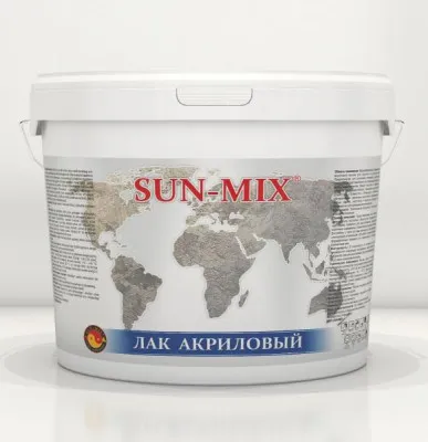 Лак акриловый Sun-Mix 10 кг