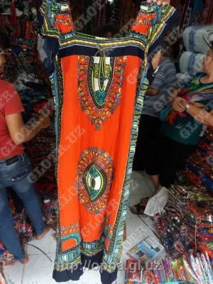 Штапельная платья №116. производство Индонезия