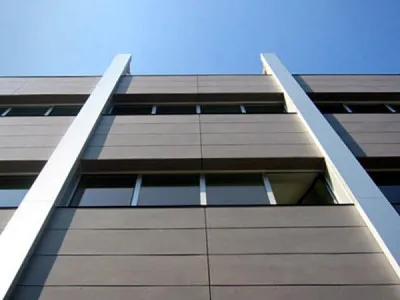 фасадные HPL панели для облицовки зданий