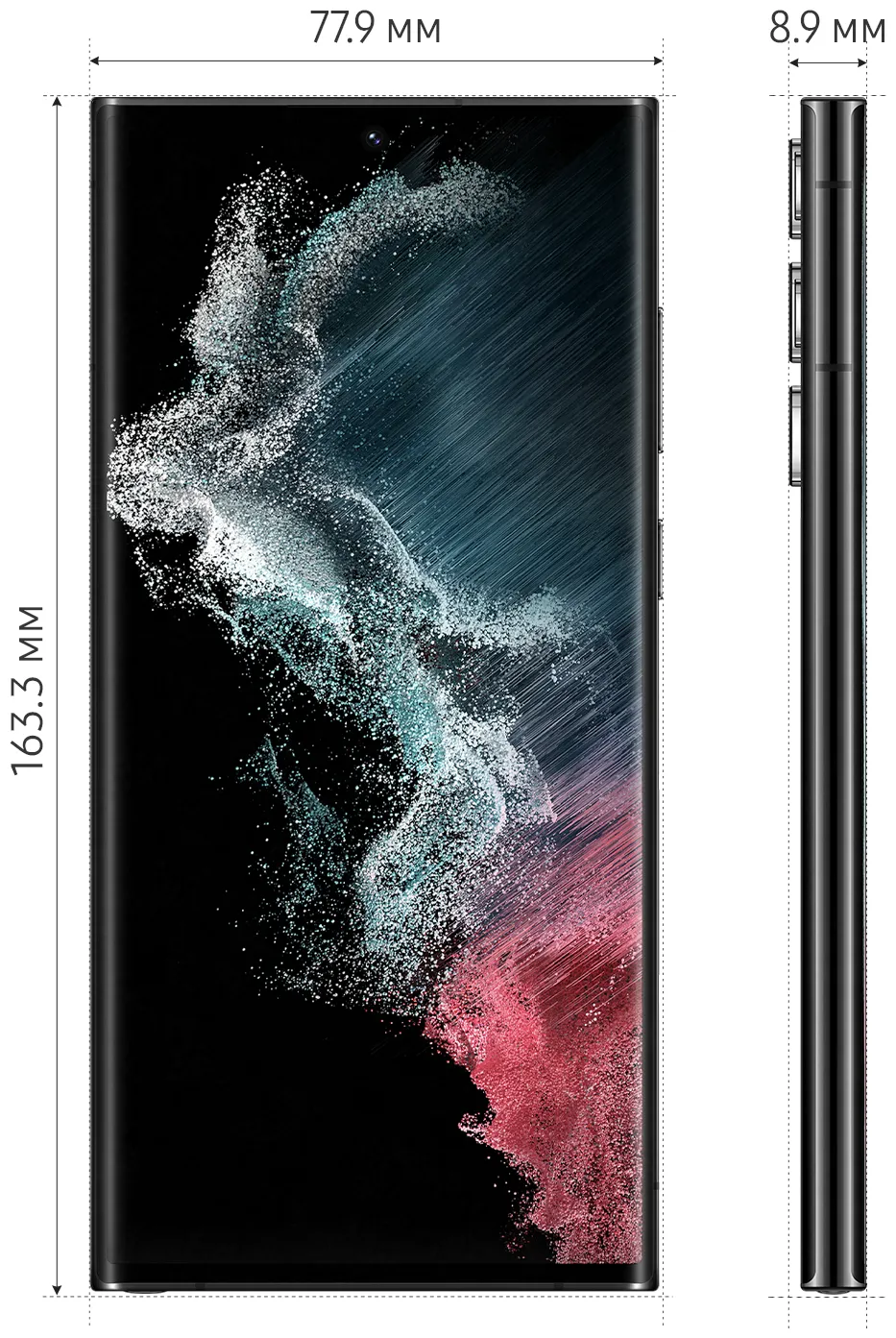 Samsung Galaxy S22 Ultra (SM-S908B) 12/256 GB RU, qora fantom#14