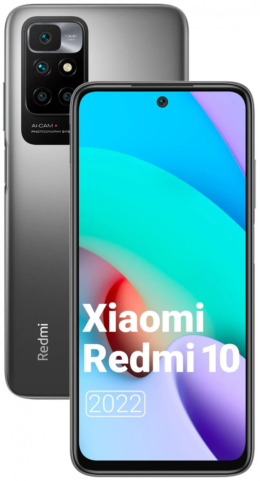 Xiaomi Redmi 10 2022 NFC 4/64 ГБ Global, серый карбон#12